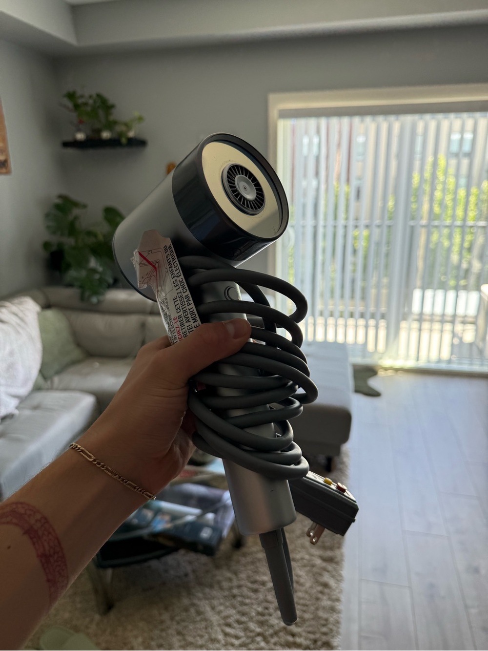 L'Oreal Hair Dryer in Silver and Black